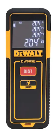Laser Distance Measurer – 65-Foot Range, Accurate Digital Readout 1