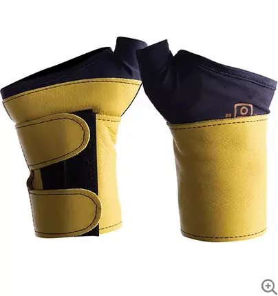 Left-Hand Medium Leather Wrist Support Brace 1