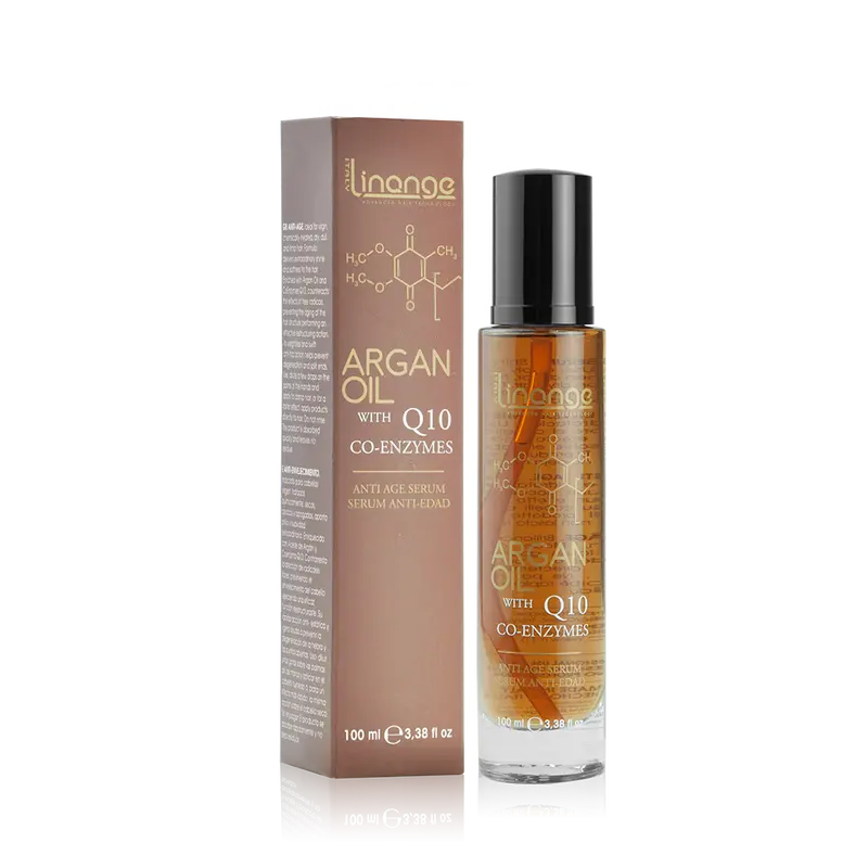 Linange Argan Oil Anti-Aging Hair Serum With Coenzyme Q10 (100Ml) 1