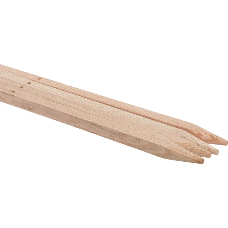 Madison Mill Oak Wood Plant Stakes – 72-Inch Tall, 4-Pack 1