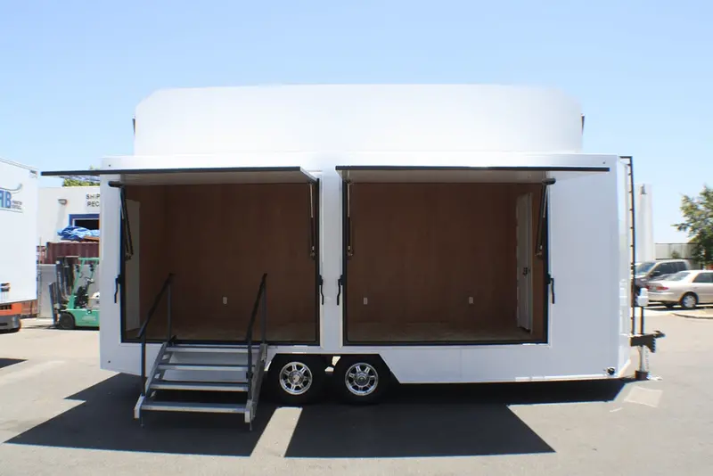 Matix 23-Foot V-Nose Retail Display Trailer 1