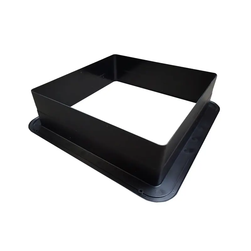 Maxxair Black Plastic Roof Vent Trim Ring – Universal Fit For Rv & Van Vents 1