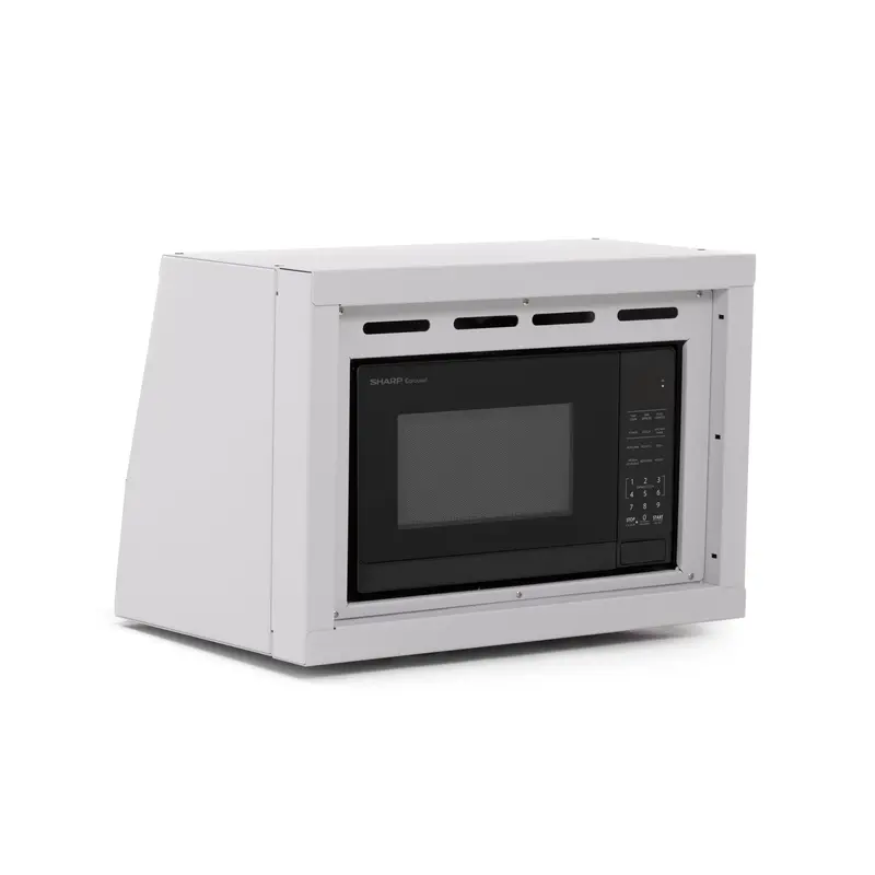 Microwave-Specific Wall Cabinet For Sprinter Vans – 16"H × 14"D × 24"W 1
