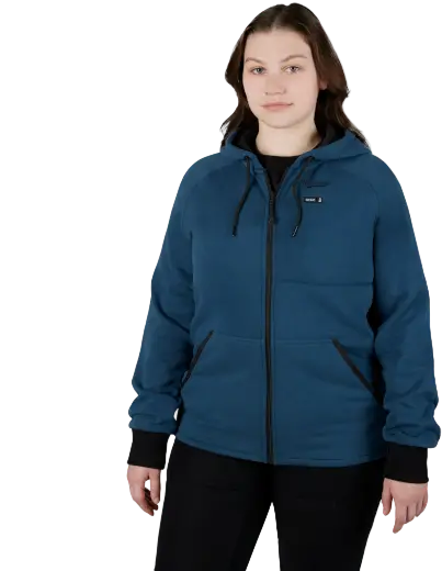 Milwaukee M12 Women’S Heated Hoodie Kit – Navy Blue, Rechargeable Heat 1