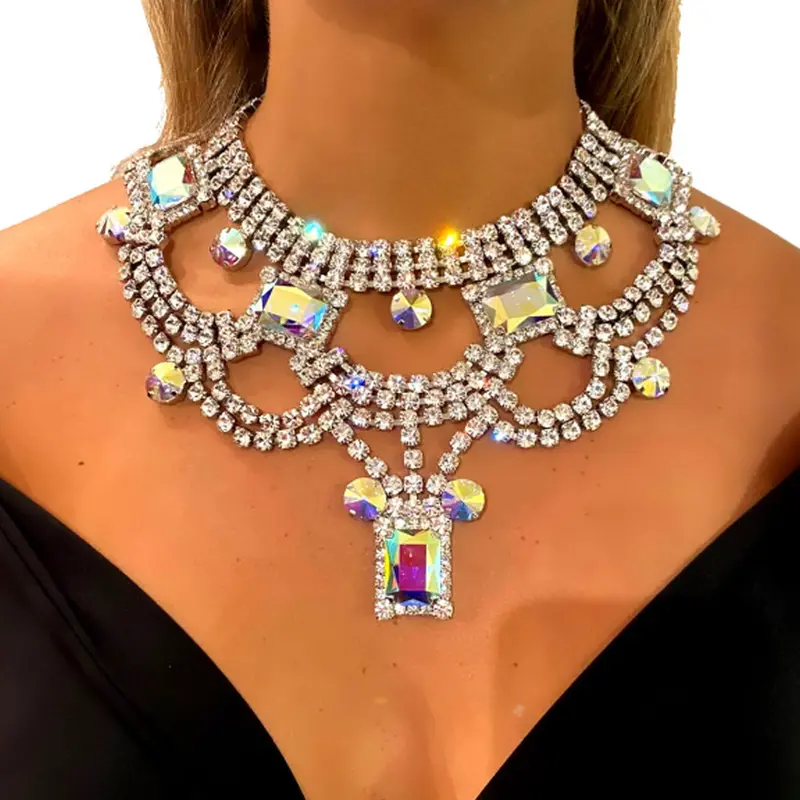 Multi-Tier Luxury Necklace – Trendy Layered Statement Piece For Personal Expression 1
