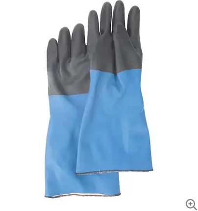 Neoprene Long-Cuff Gloves – 17-Inch Length, Size 10 1