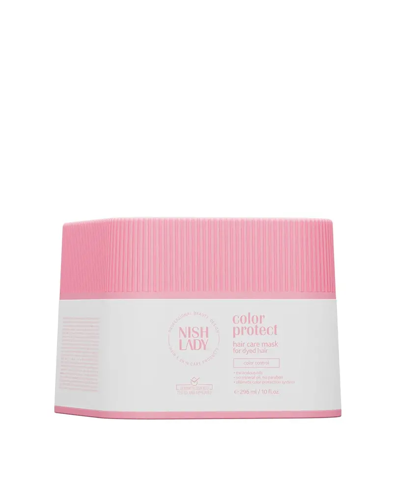 Nishlady Color Protect Hair Mask – 296Ml Vibrancy-Extending Treatment For Dyed Hair 1