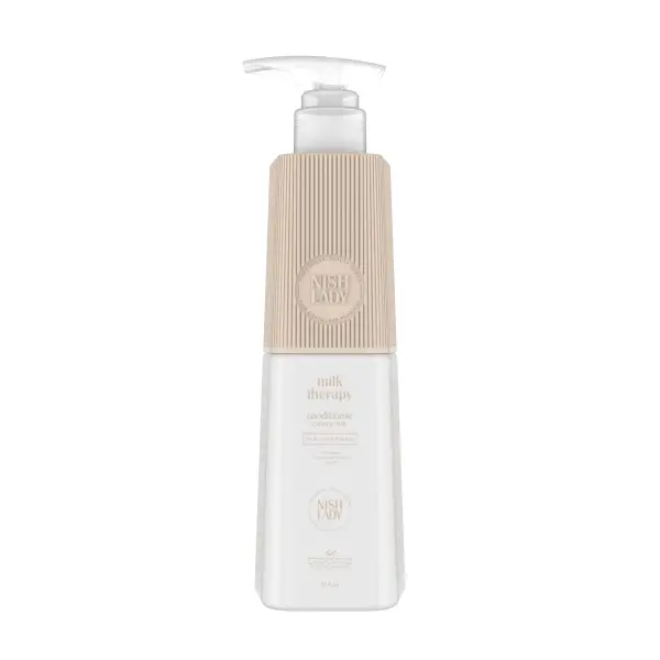 Nishlady Milk Therapy Gentle Shampoo – Sulfate-Free Cleanser For Dry & Fragile Hair 1