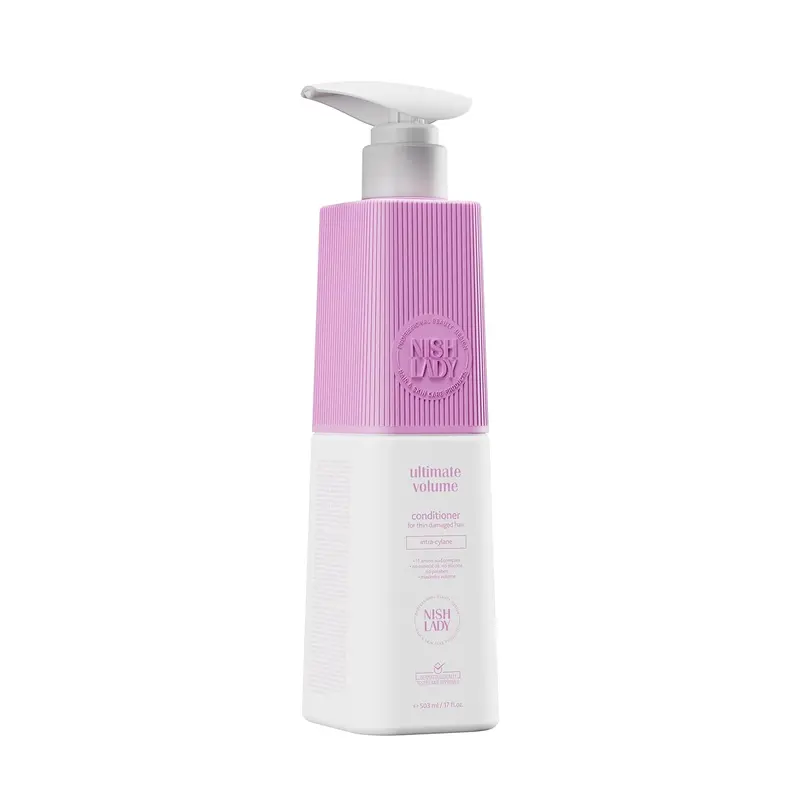 Nishlady Ultimate Volume Conditioner – Lightweight Hydration For Lift & Manageability, 503Ml 1