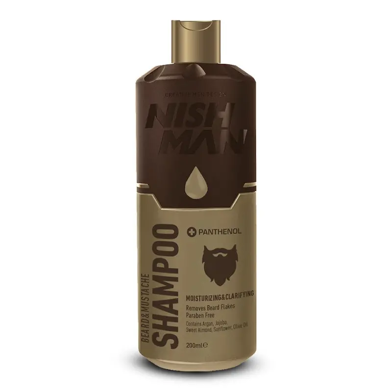 Nishman Beard & Mustache Clarifying Shampoo (200Ml) 1