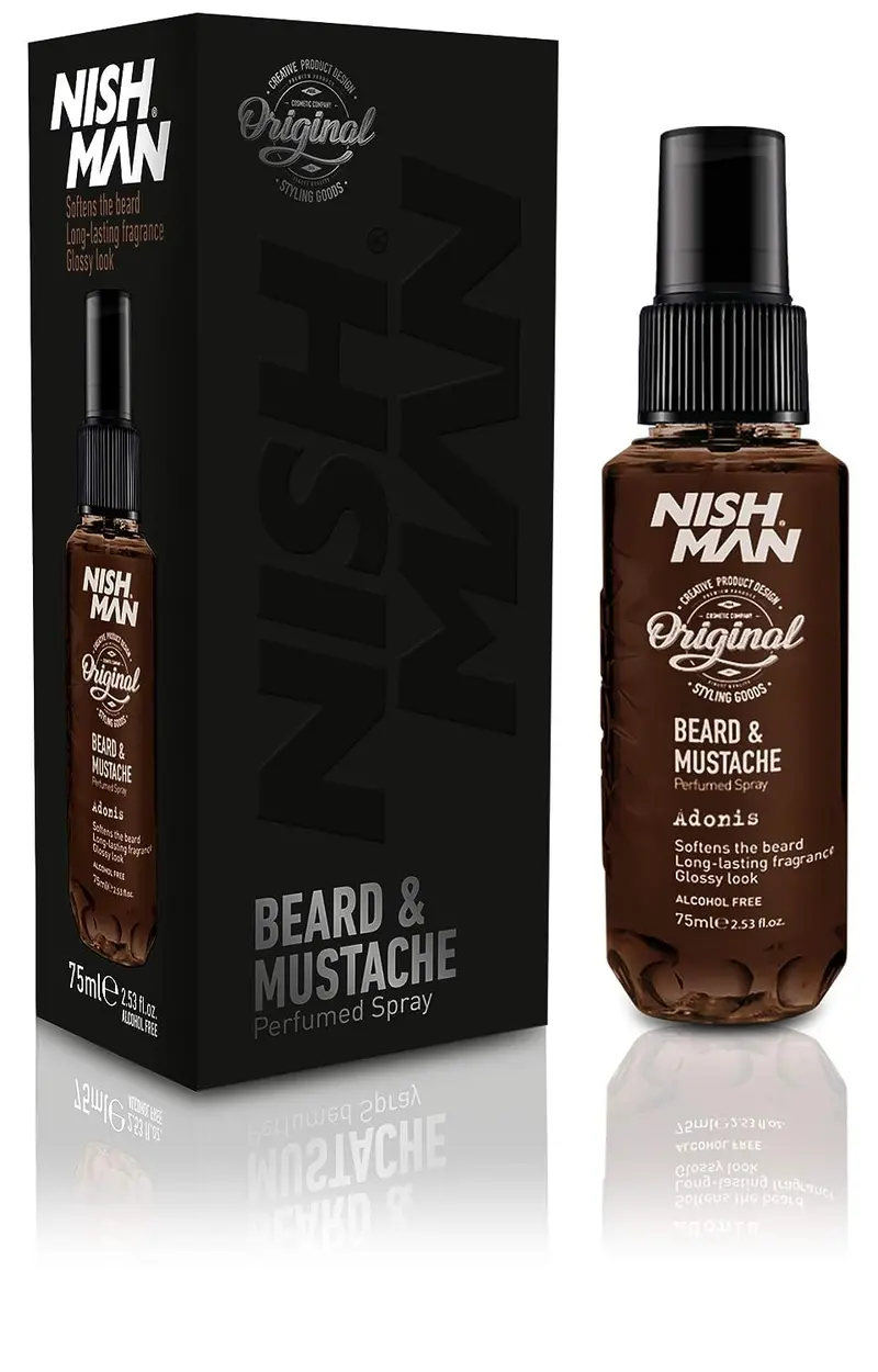 Nishman Beard & Mustache Perfume – Concentrated Fragrance Mist (75Ml) 1