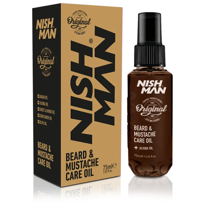 Nishman Daily Beard Oil – Lightweight Conditioning Treatment (75Ml) 1