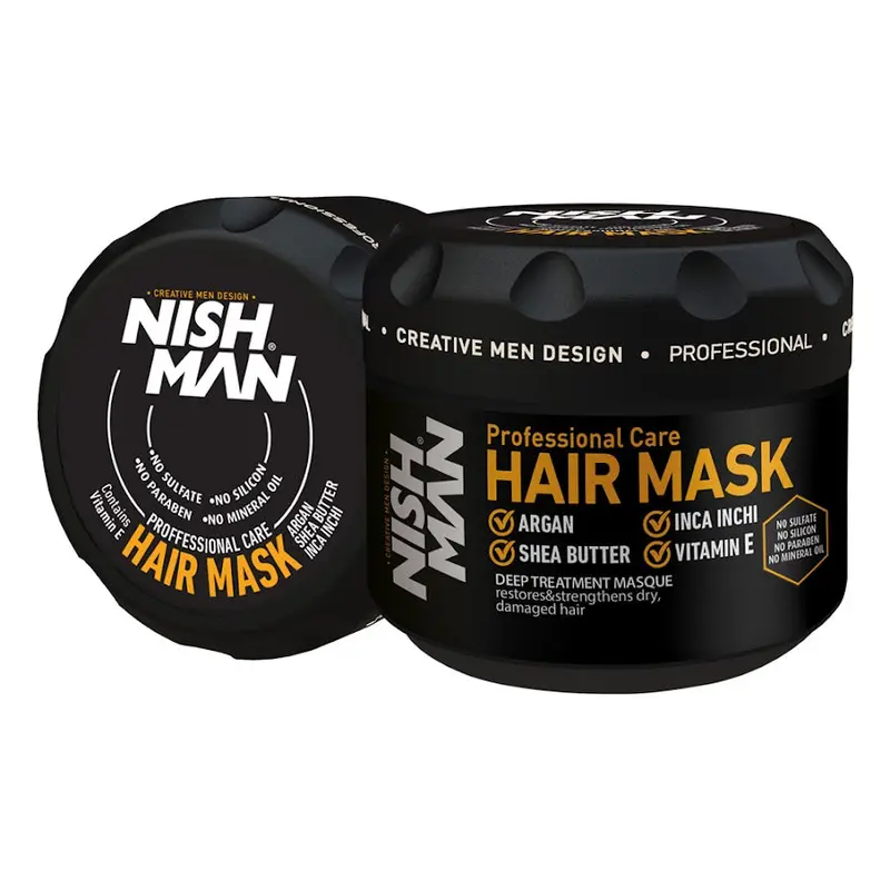 Nishman Inca Inchi Restorative Hair Mask With Argan Oil & Shea Butter – 300Ml 1