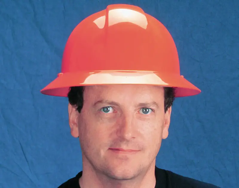 North Everest Orange Full-Brim Hard Hat – Type 2 Impact Rated 1