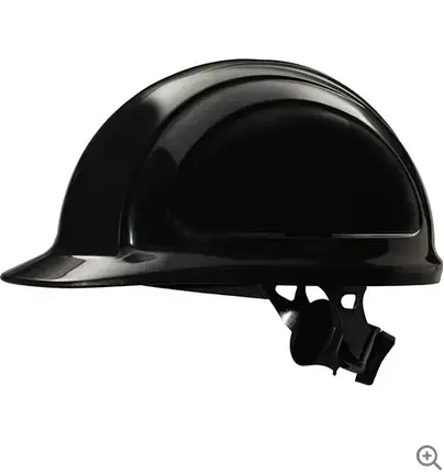 North Zone Black Hard Hat – Type I, Ratchet Suspension, Ansi/Csa Certified 1