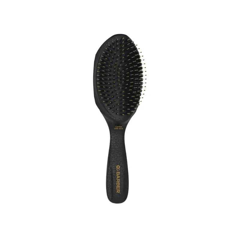 Olivia Garden Og Barber Combo Wave Brush – Dual-Bristle Design For Versatile Blow-Drying & Styling 1