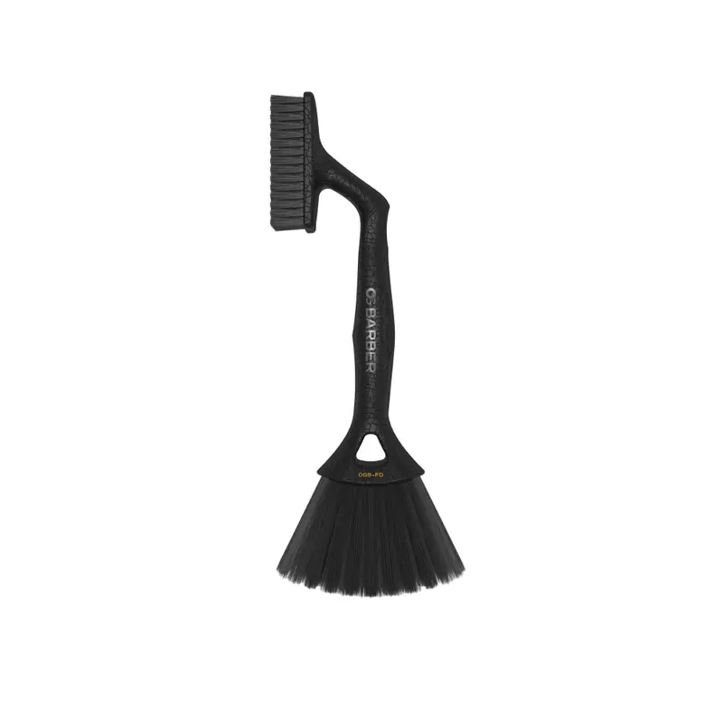 Olivia Garden Og Barber Fade Duster – 2-In-1 Tool: Fade Brush + Neckline Cleanup Brush 1