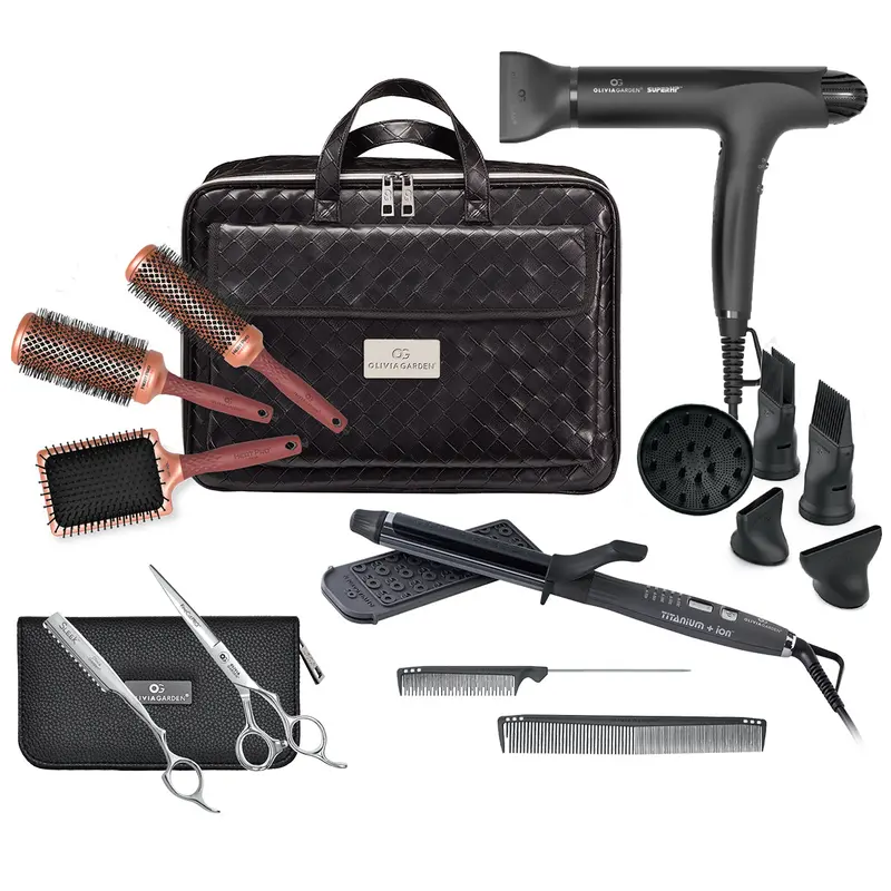 Olivia Garden Og Master Stylist 15-Piece Professional Hair Styling Kit 1