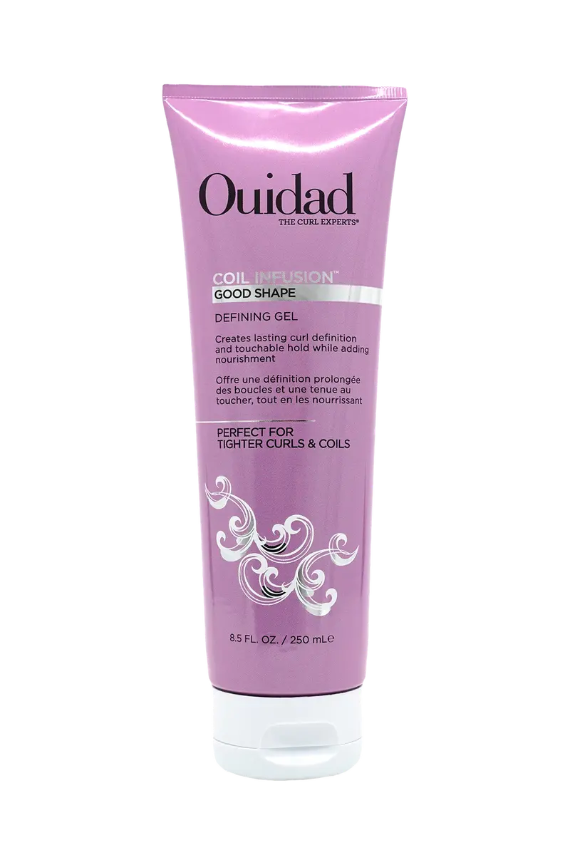 Ouidad Coil Infusion Good Shape Defining Gel – Strong Hold For Tight Curls (250Ml) 1