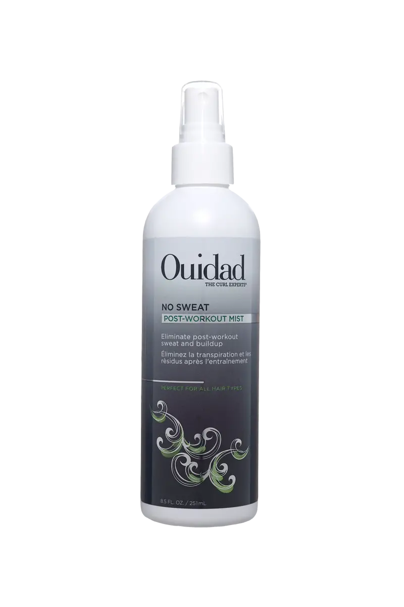 Ouidad No Sweat Post-Workout Refreshing Hair Mist – Lightweight & Non-Sticky (250Ml) 1