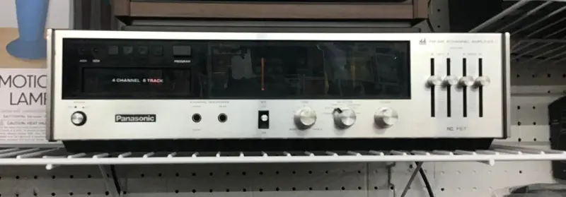 Panasonic 8-Track Player – Nostalgic Audio Playback Device 1
