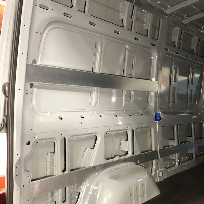 Panel Bed Wall Brace Kit – 43–45" Height For Sprinter 144" Vans (2007+) 1
