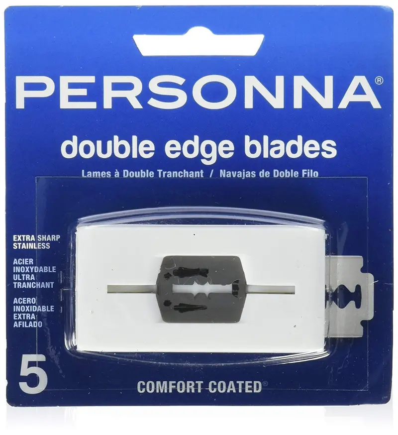 Personna Double-Edge Safety Razor Blades – 5-Pack 1