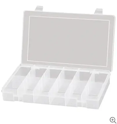 Portable Fastener Organizer Case – Multi-Compartment Design 1