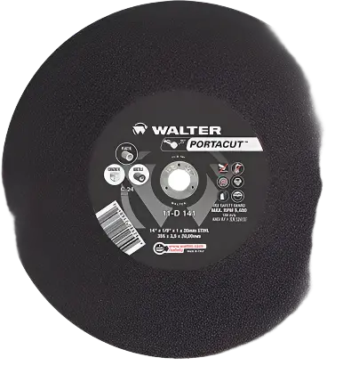 Portacut Disc For Ductile Iron & Pvc – 14" Diameter, 1/8" Thickness, 20 Mm Arbor 1