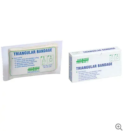 Premium Triangular First Aid Bandage – Reusable Cotton Gauze 1
