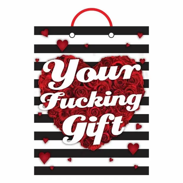 Profanity-Themed Gift Bag – Kalan Lp Gb542 'Your Fucking Gift' Carry Pouch 1