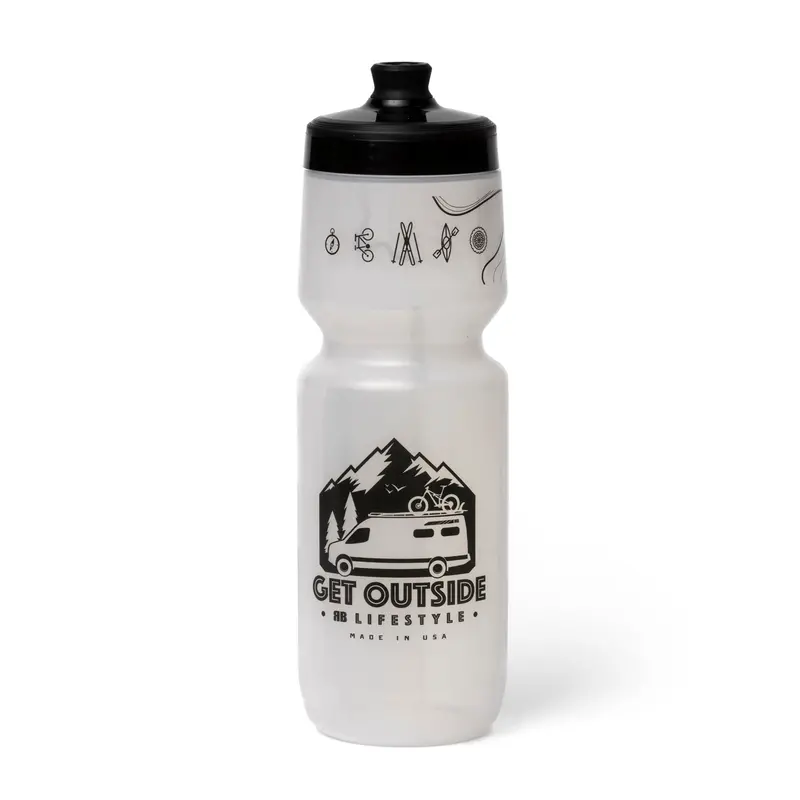 Purist Bike Sport Water Bottle – Matte Black 2
