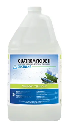 Quatromycide V Disinfectant & Sanitizer – 5-Liter Concentrate, 4 Per Case 1