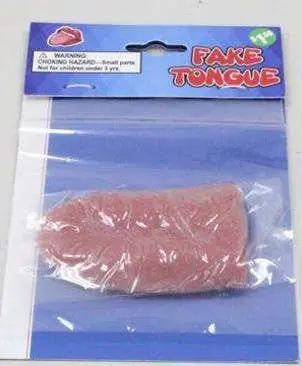 Realistic Fake Tongue Gag – Kalan Lp Gidg140 Comedy Prank Item 1