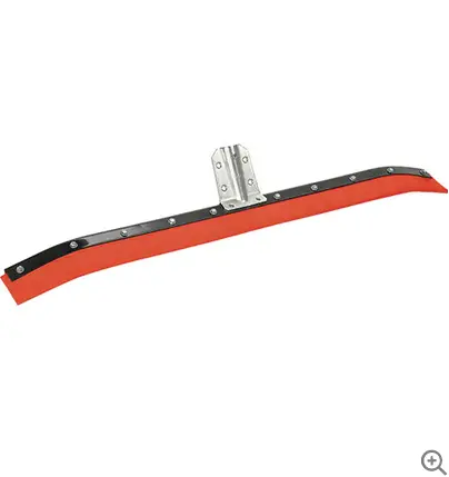 Red 36-Inch Curved Squeegee – Professional Floor Maintenance Tool 1