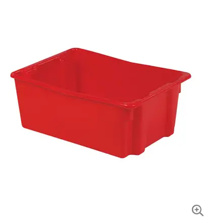 Red Storage Container – 21 In X 18 In X 10 In 1