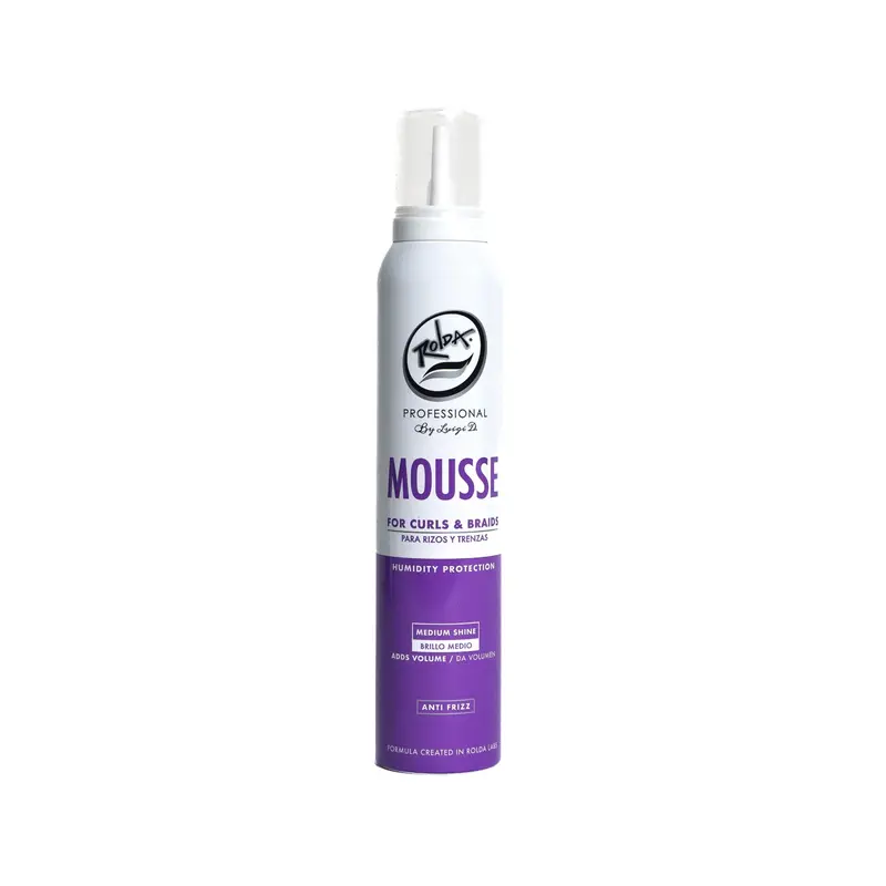 Rolda Medium-Shine Volume Boosting Mousse – 200Ml Curl & Braid Enhancer 1