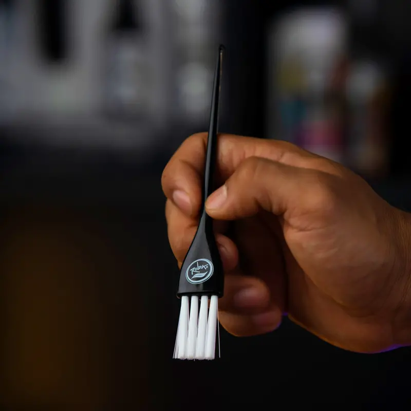 Rolda Precision Beard Dye Brush – Ergonomic Handle, Dense Bristles 1