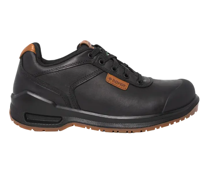 Royer Spades Csa-Approved Safety Shoes – Black And Brown Combination 1