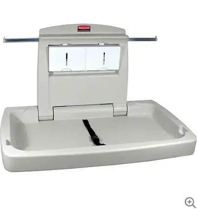 Rubbermaid Baby Changing Table – Wall-Mount Or Freestanding Use 1