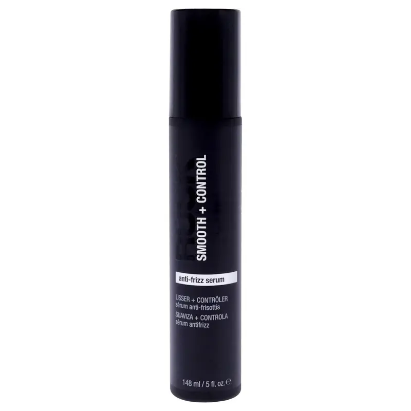Rusk Smooth + Control Anti-Frizz Serum – Weightless Frizz Defense & Shine Enhancer (148Ml) 1