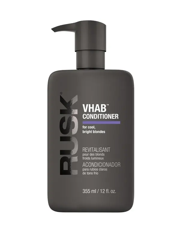 Rusk Vhab Blonde-Toning Conditioner – Violet-Hued Formula For Cool, Bright Blondes 1