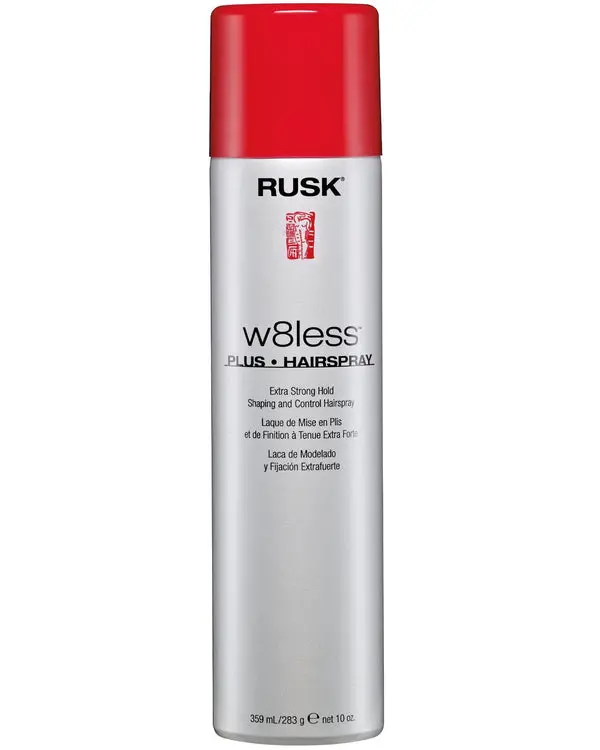 Rusk W8Less Plus Extra-Strong Hold Low-Voc Hairspray – 359Ml 1