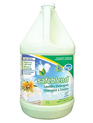 Safblend Unscented Laundry Soap – 4-Liter Bottle 1