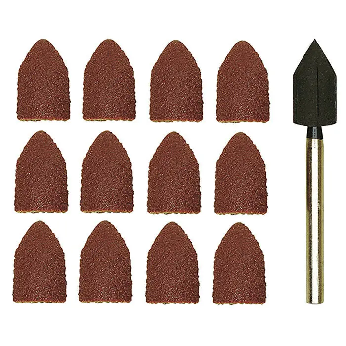 Sanding Drum Kit With 10 Interchangeable Caps (80 & 150 Grit) 1