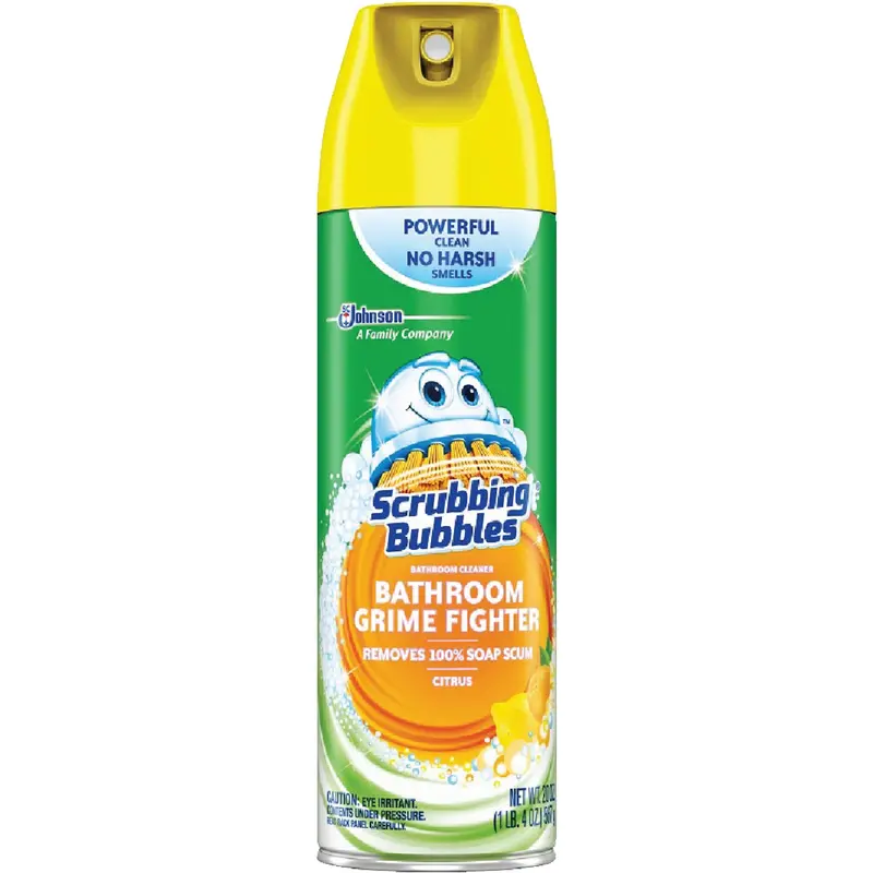Scrubbing Bubbles Citrus Disinfecting Foam Cleaner – 20 Oz Bathroom Spray 1