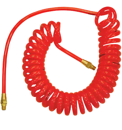 Self-Storing Polyurethane Air Hose – 1/4 In × 25 Ft 1