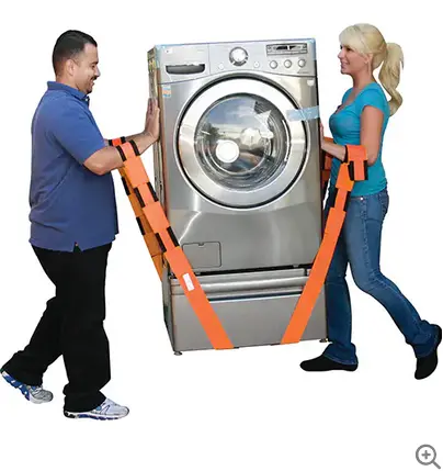 Set Of 2 Adjustable Heavy-Duty Moving Straps 1