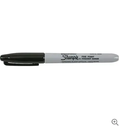 Sharpie Black Permanent Marker – Fine Point #15 1