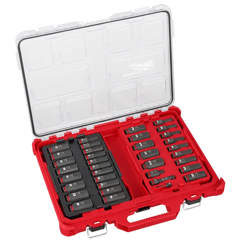 Shockwave 36-Piece 3/8-Inch Drive Impact Socket Set – Packout-Compatible 1